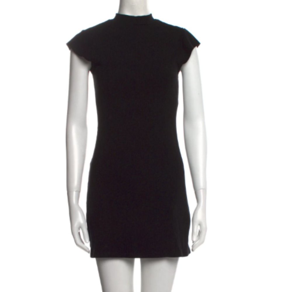 Reformation Mock Neck Mini Dress Medium